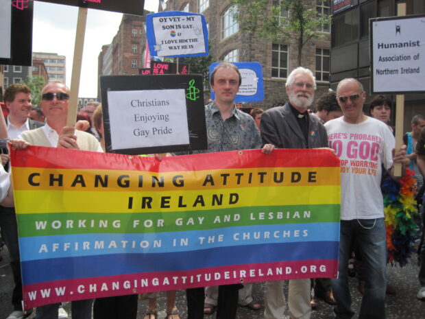 Changing Attitude Ireland supporters at Belfast Pride 2011.